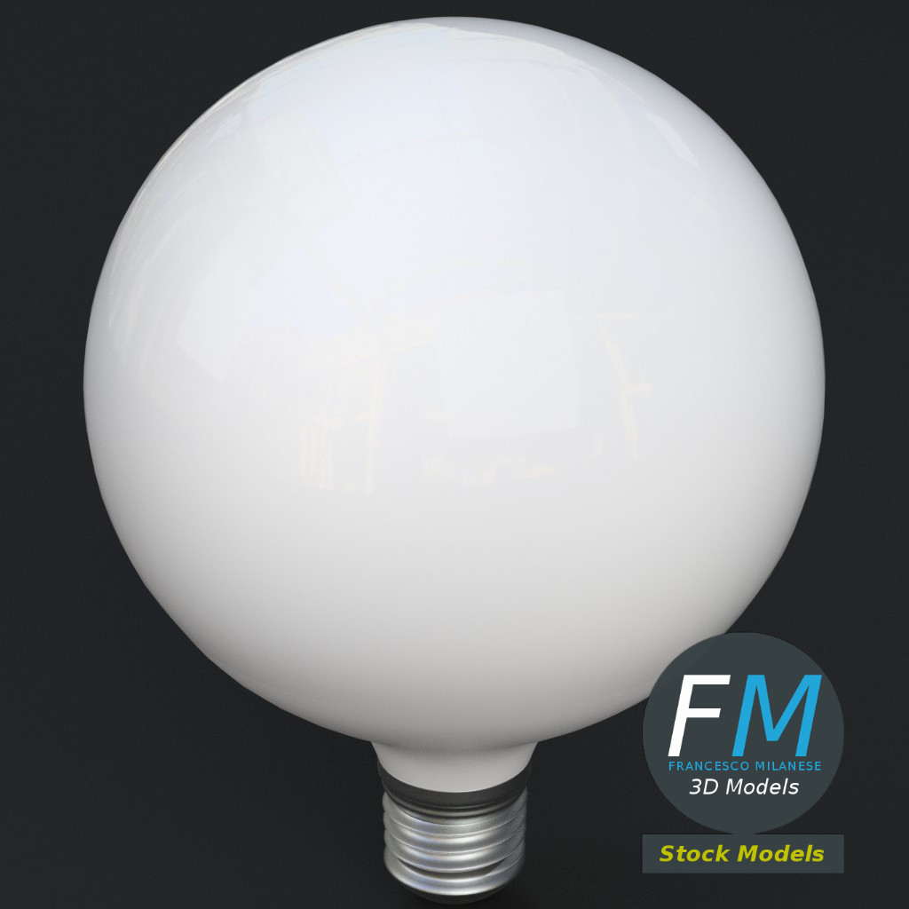 3D-Modell - G95 LED-Globelampe - 02