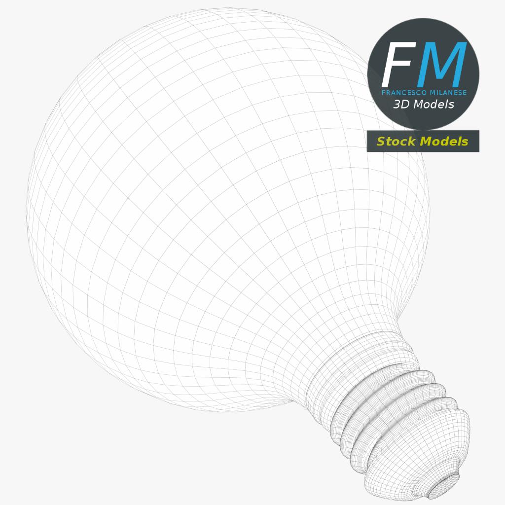 3D-Modell - G95 LED-Globelampe - 07
