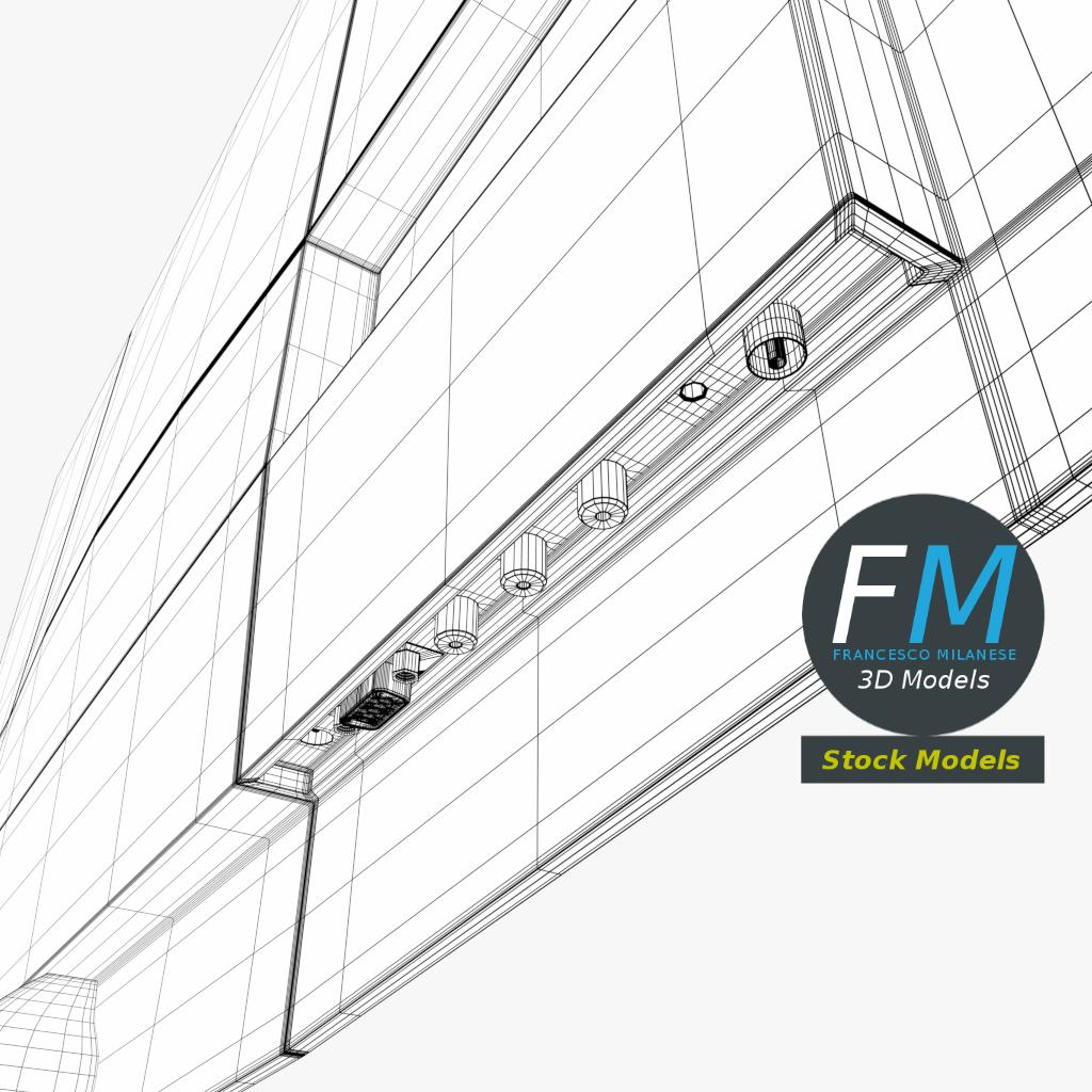 3D-Modell - LED-Fernseher - 08