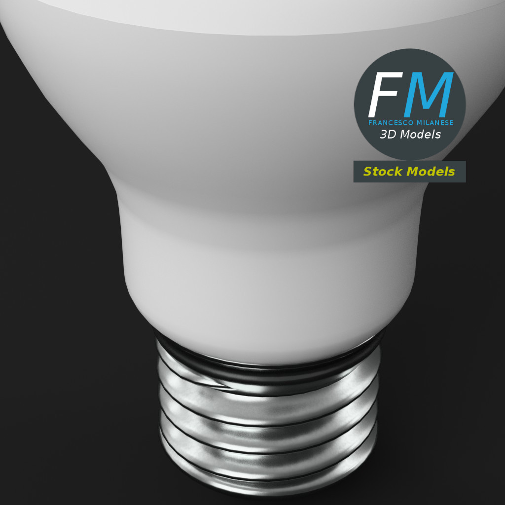 3D-Modell - LED-Glühbirne - 05