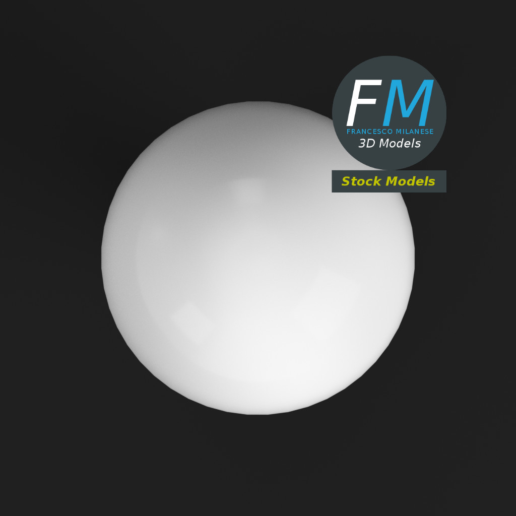 3D-Modell - LED-Glühbirne - 06