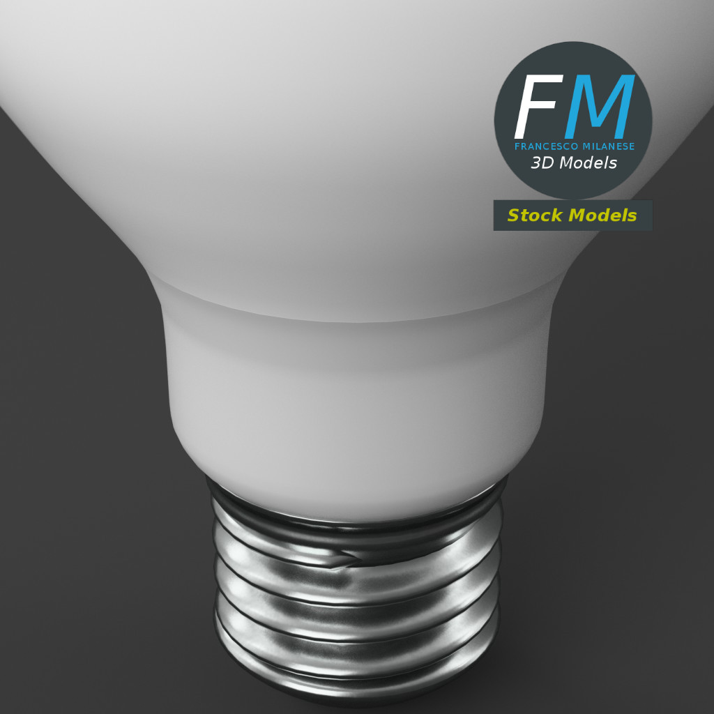 3D-Modell - LED-Glühbirne - 05