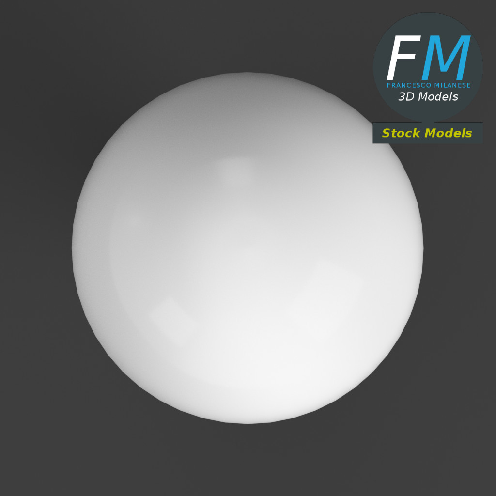 3D-Modell - LED-Glühbirne - 06