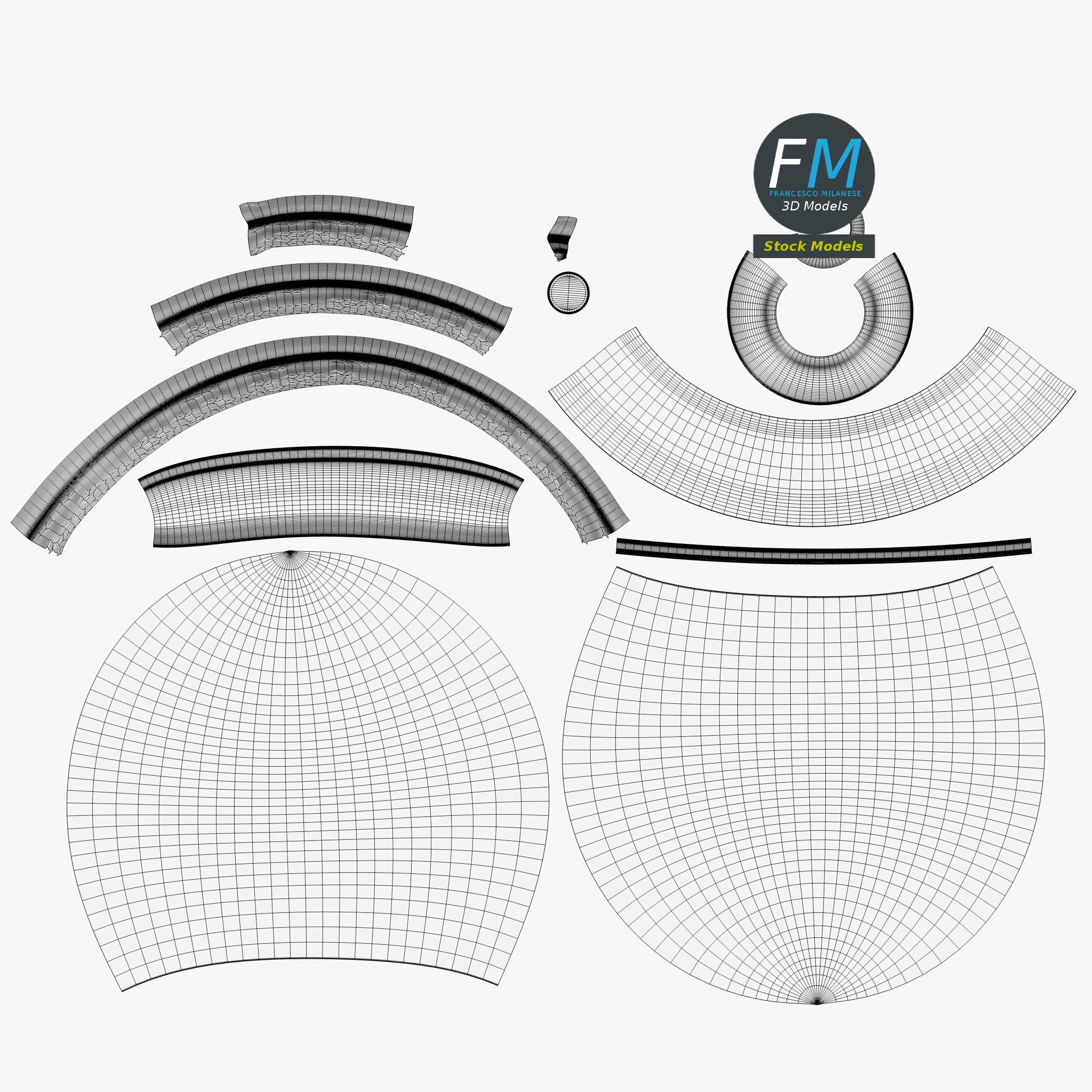 3D-Modell - LED-Glühbirne - 11 3D-Modell - LED-Glühbirne - 11