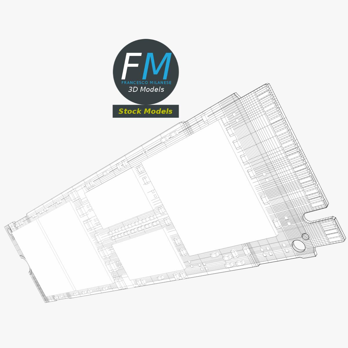 3D-Modell - Interne M.2 SSD - 07