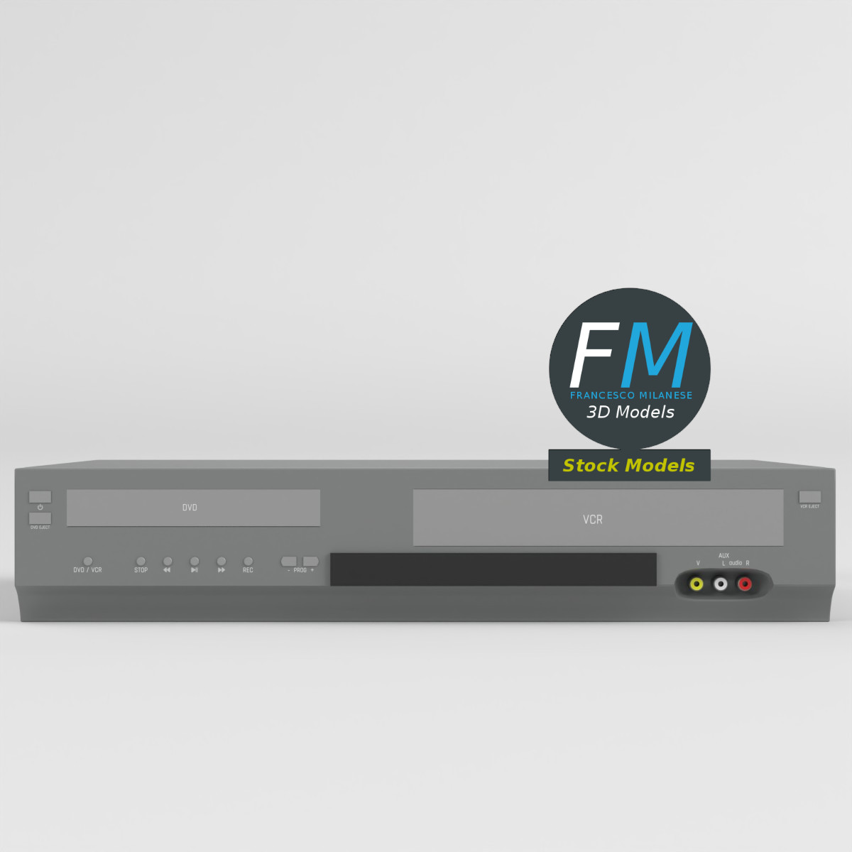 3D-Modell - DVD- und Videorekorder - 03