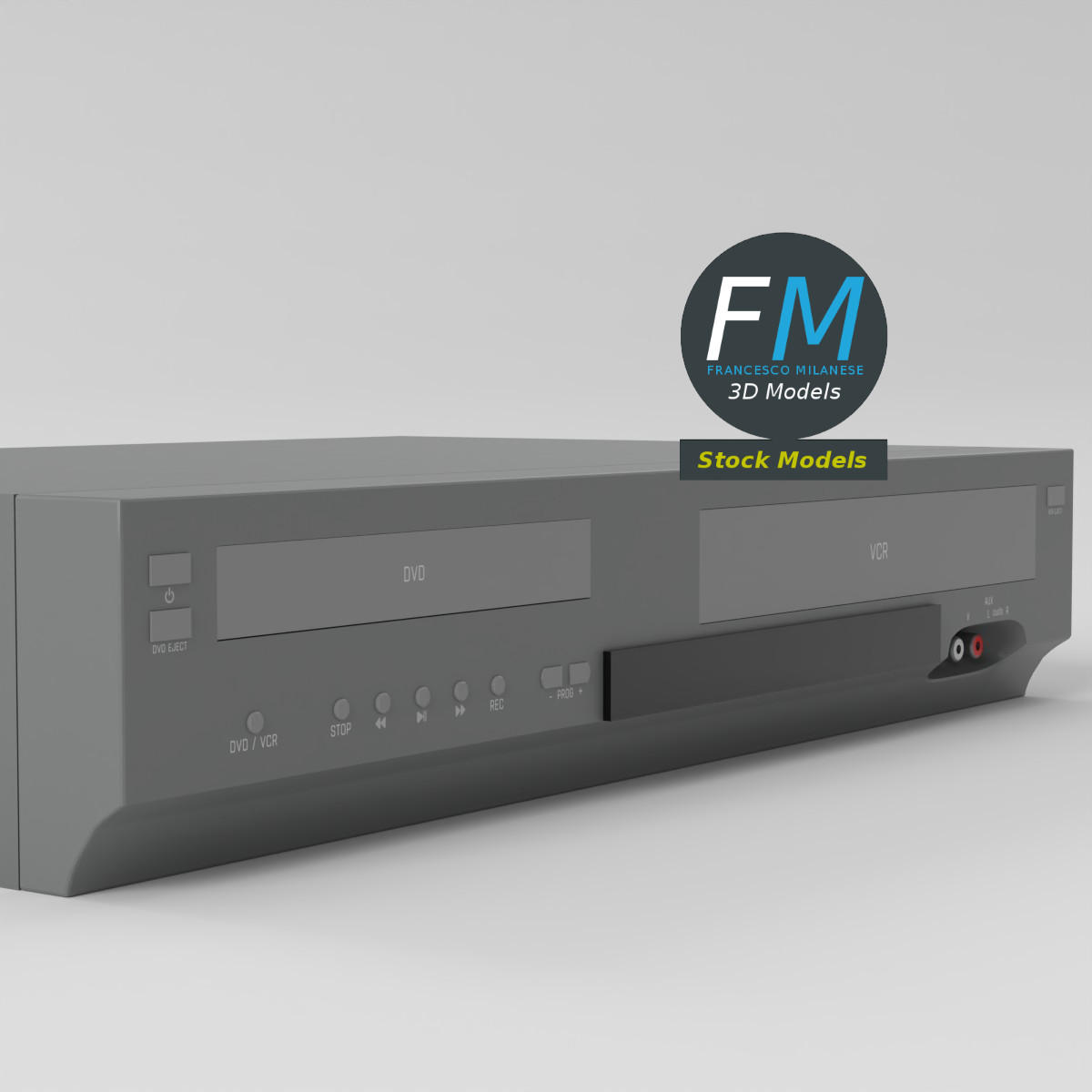 3D-Modell - DVD- und Videorekorder - 05