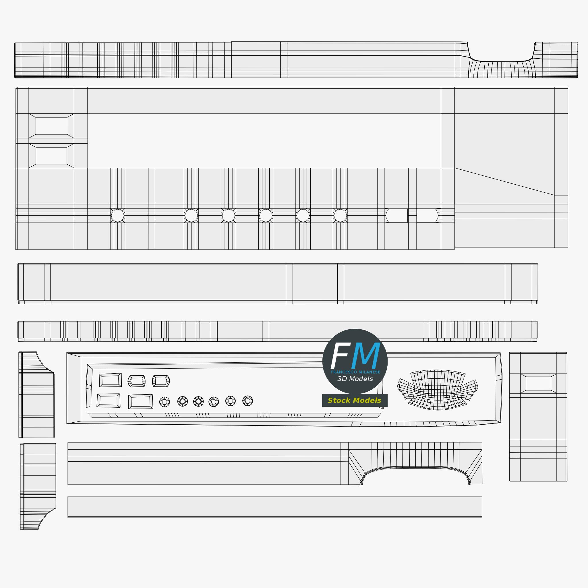 3D-Modell - DVD- und Videorekorder - 12