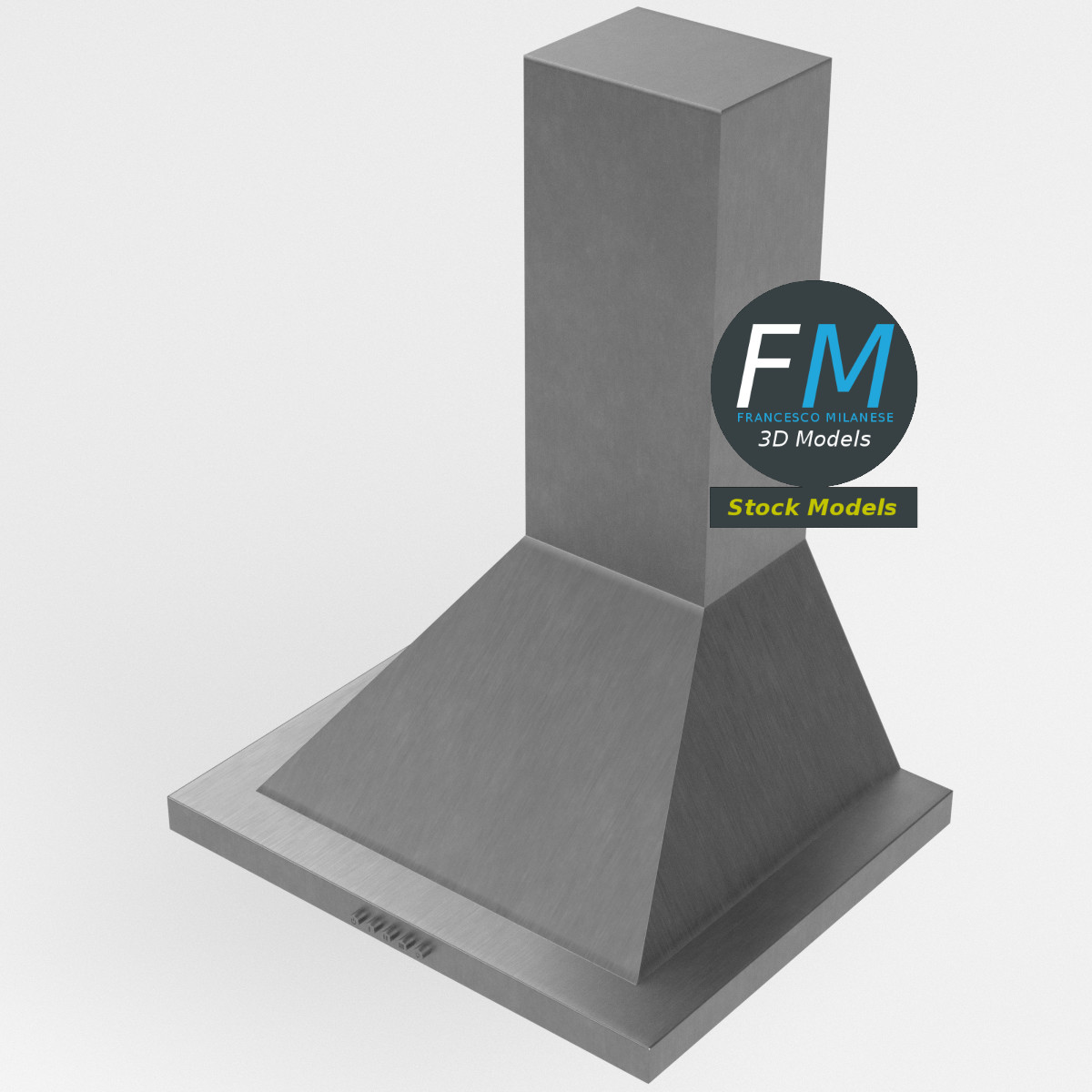 3D-Modell - Dunstabzugshaube - 02