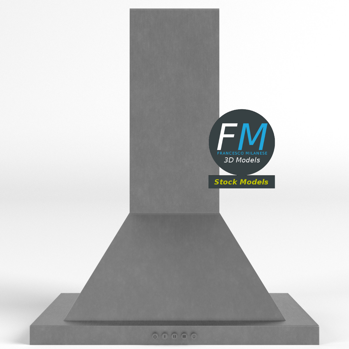 3D-Modell - Dunstabzugshaube - 03