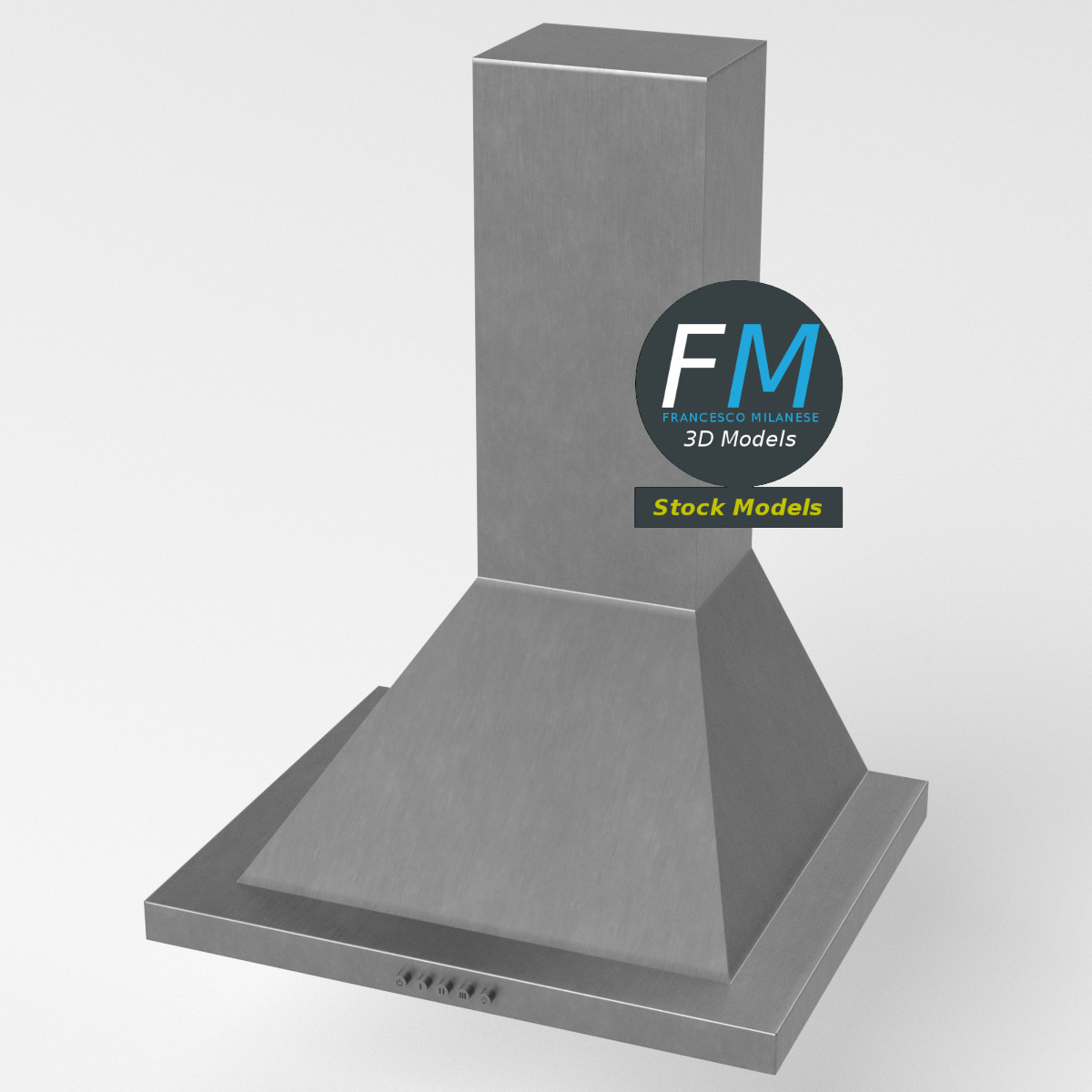 3D-Modell - Dunstabzugshaube - 05