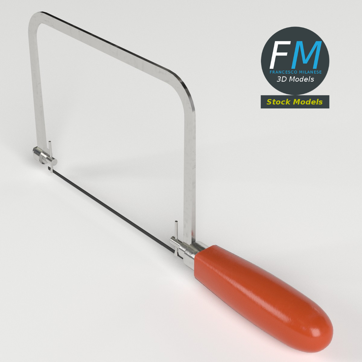 3D-Modell - Laubsäge - 02