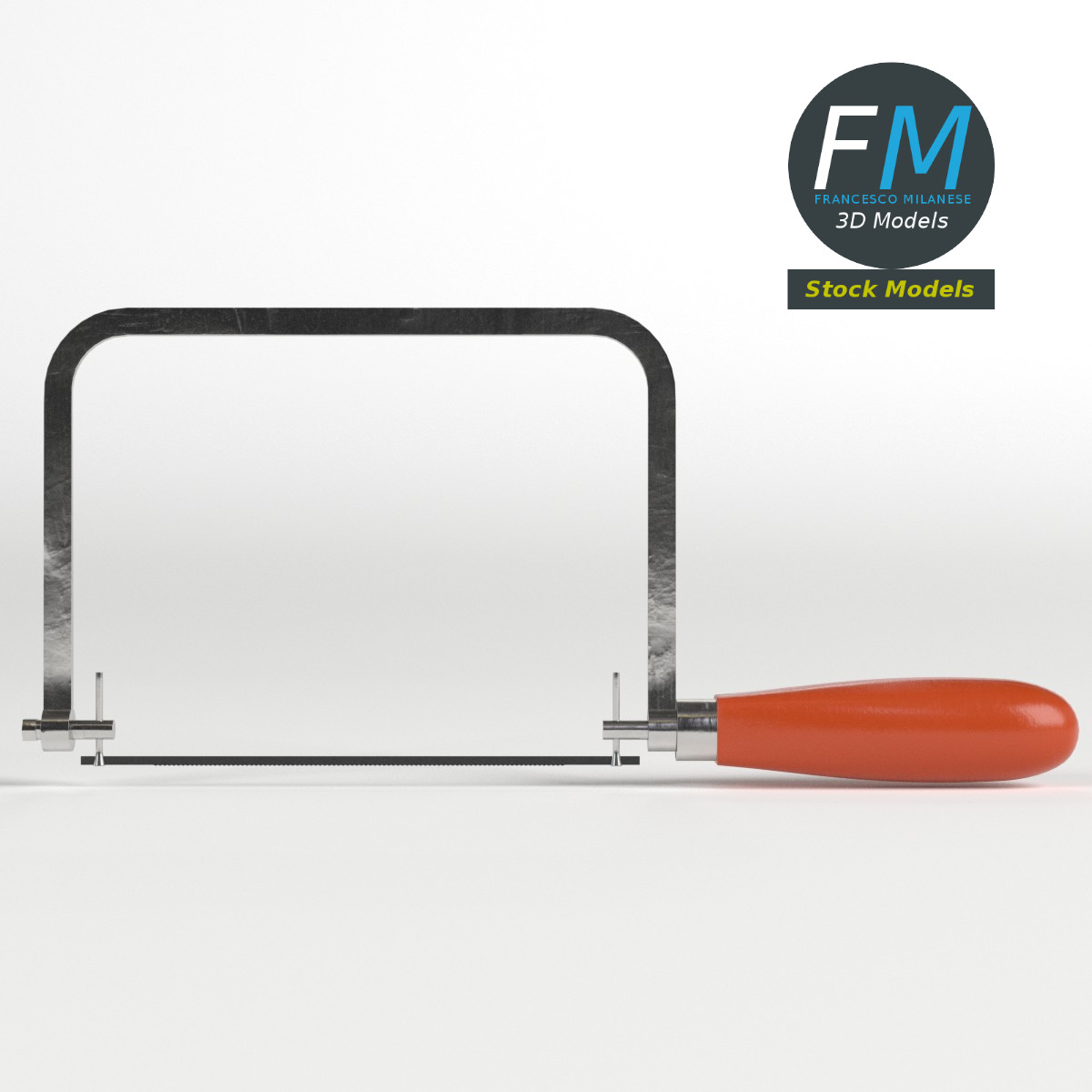 3D-Modell - Laubsäge - 03