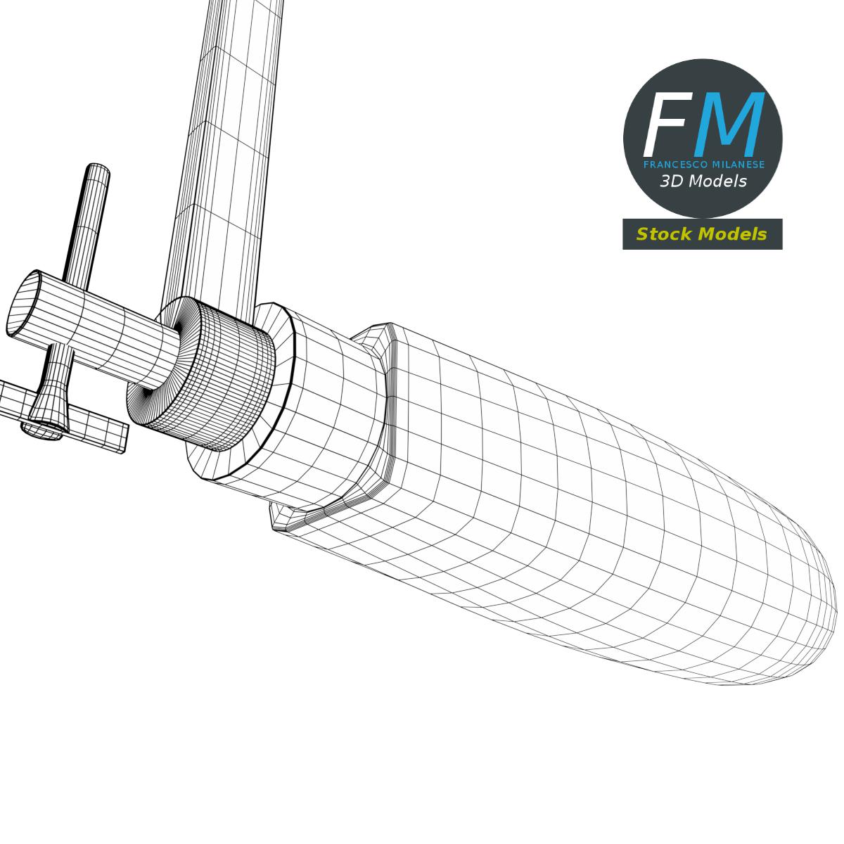 3D-Modell - Laubsäge - 08