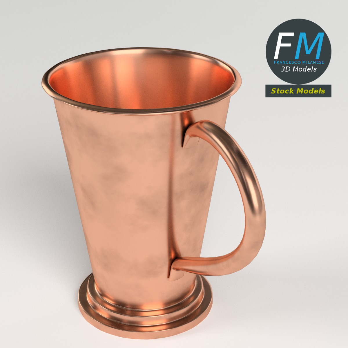 3D-Modell - Kupferbecher - 02