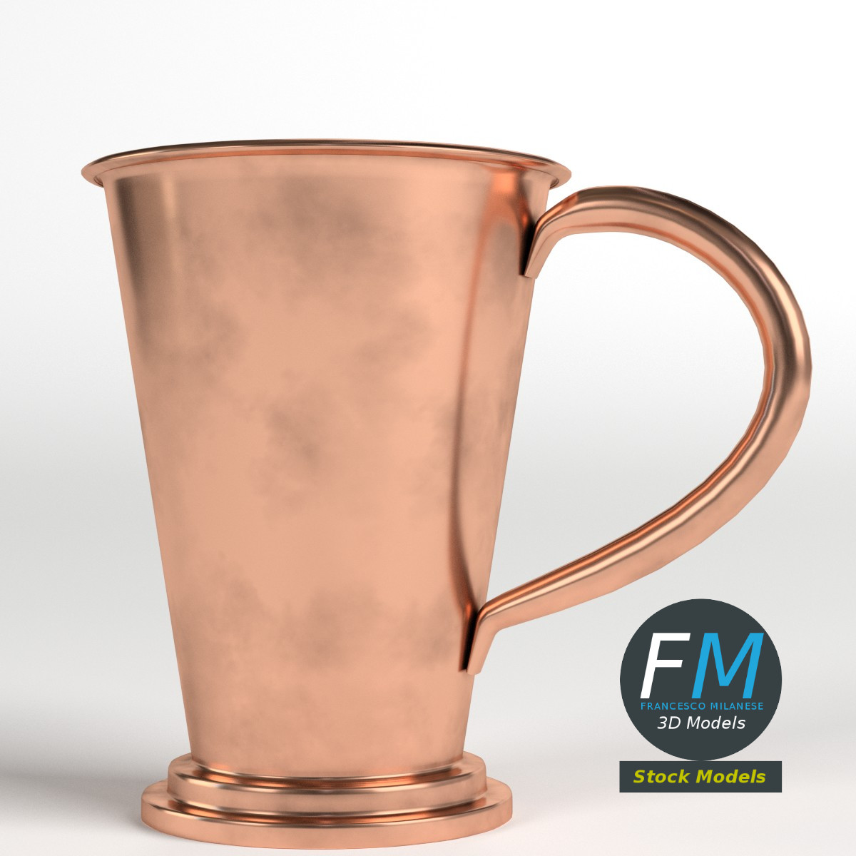 3D-Modell - Kupferbecher - 03