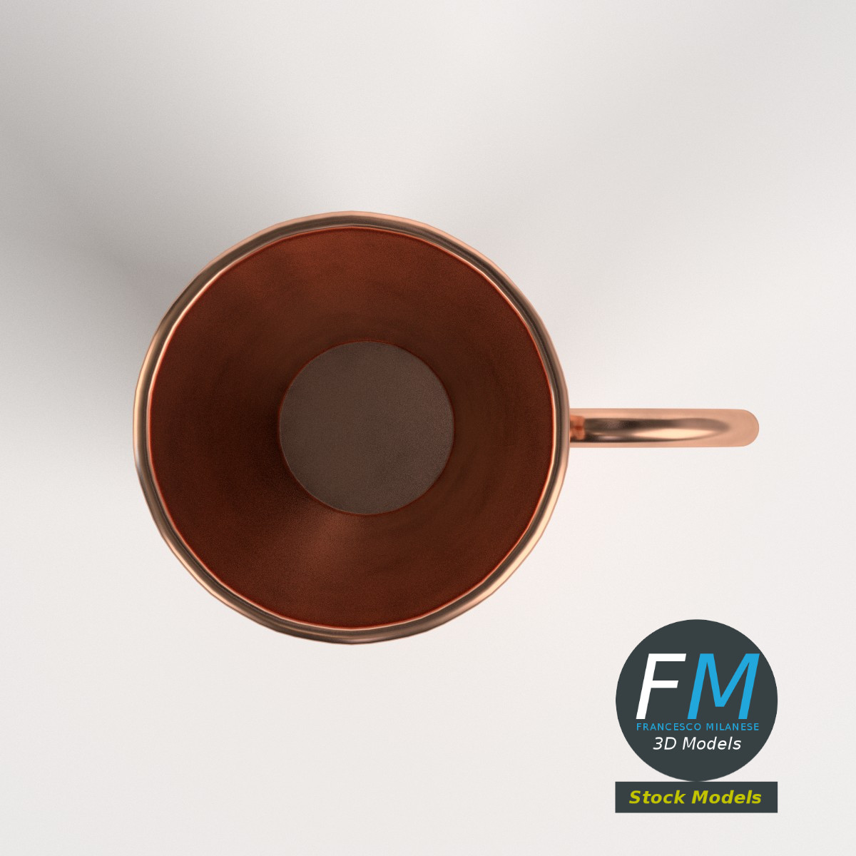 3D-Modell - Kupferbecher - 06