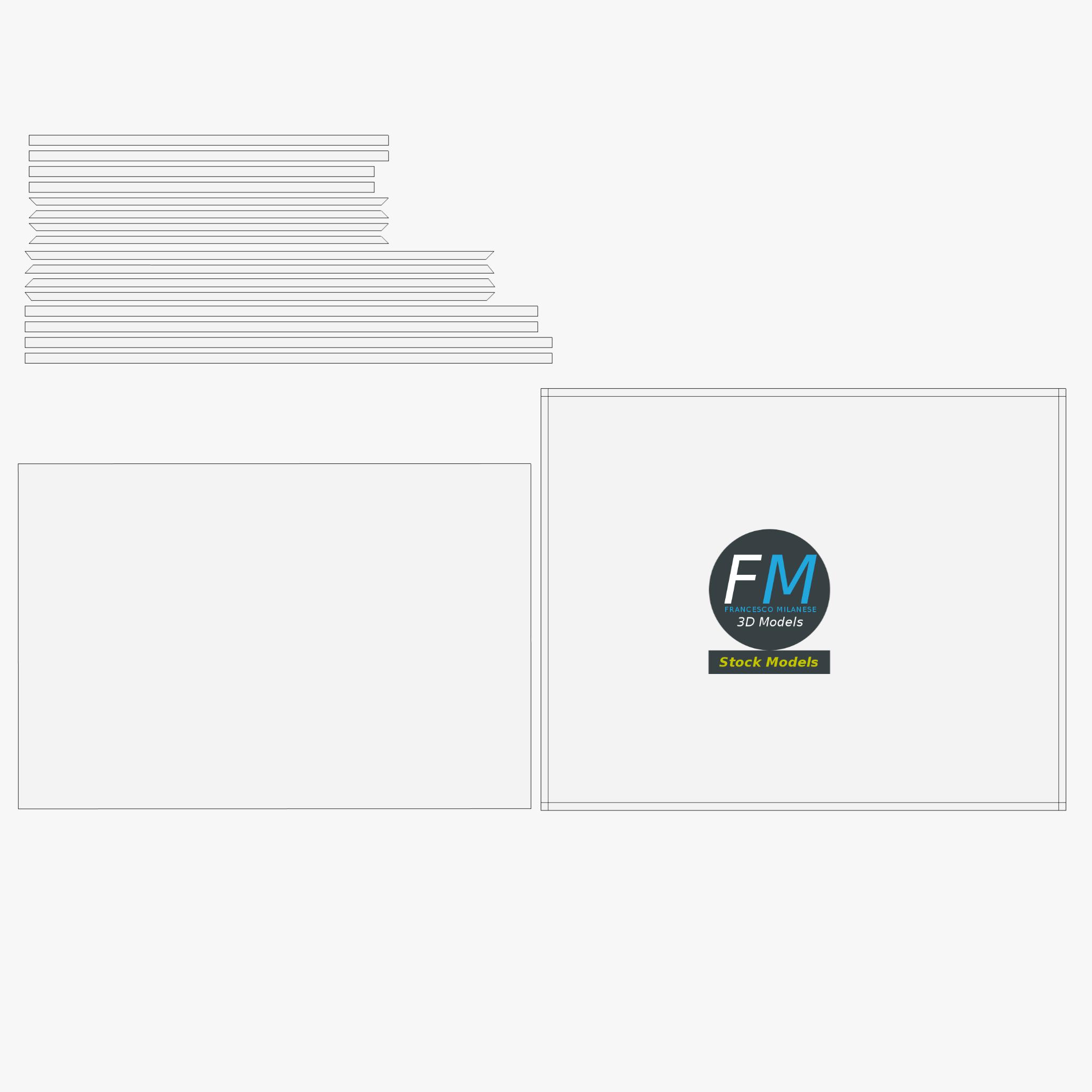 3D-Modell - Korktafel - 11 3D-Modell - Korktafel - 11