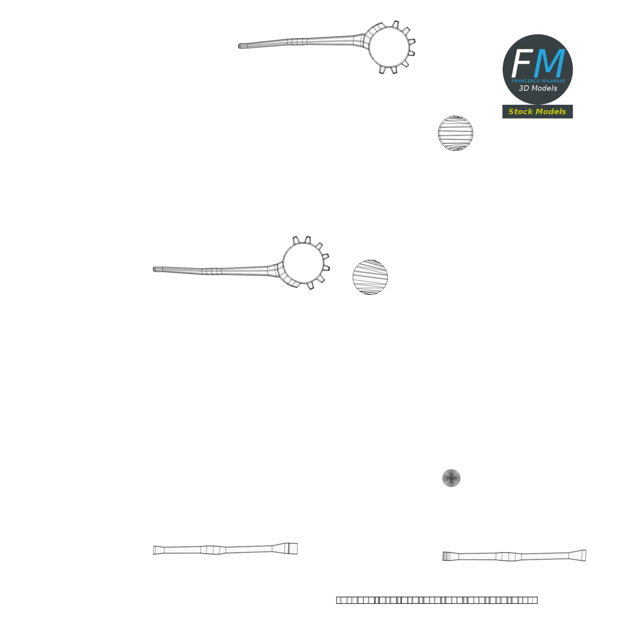 3D-Modell - Korkenzieher - 13