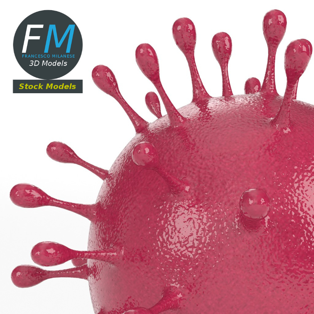 3D-Modell - Coronavirus - 03
