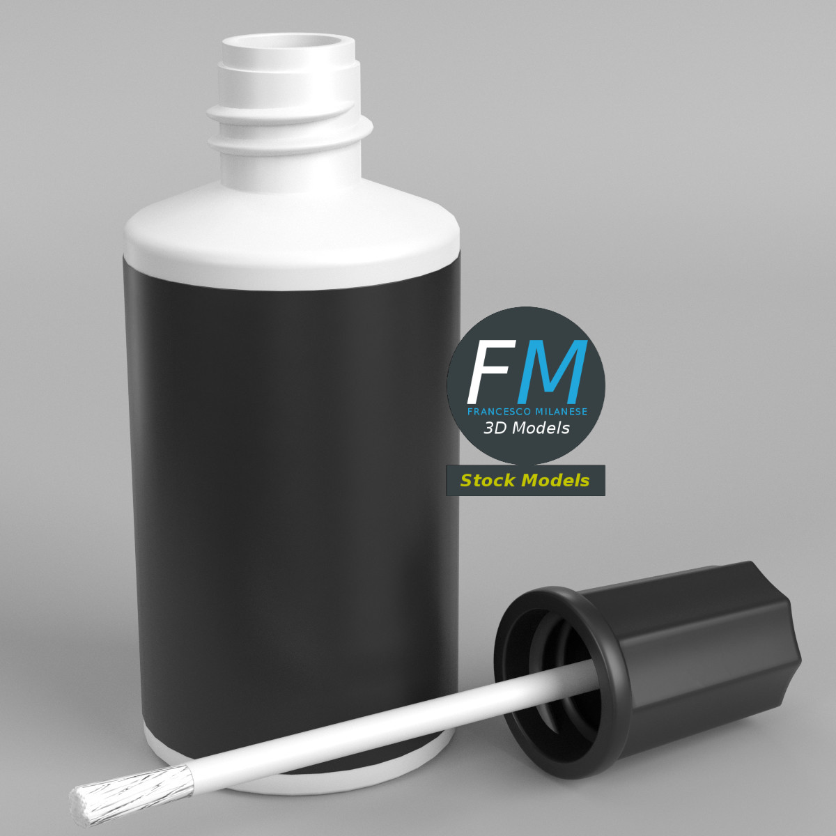 3D-Modell - Korrekturflüssigkeit - 01