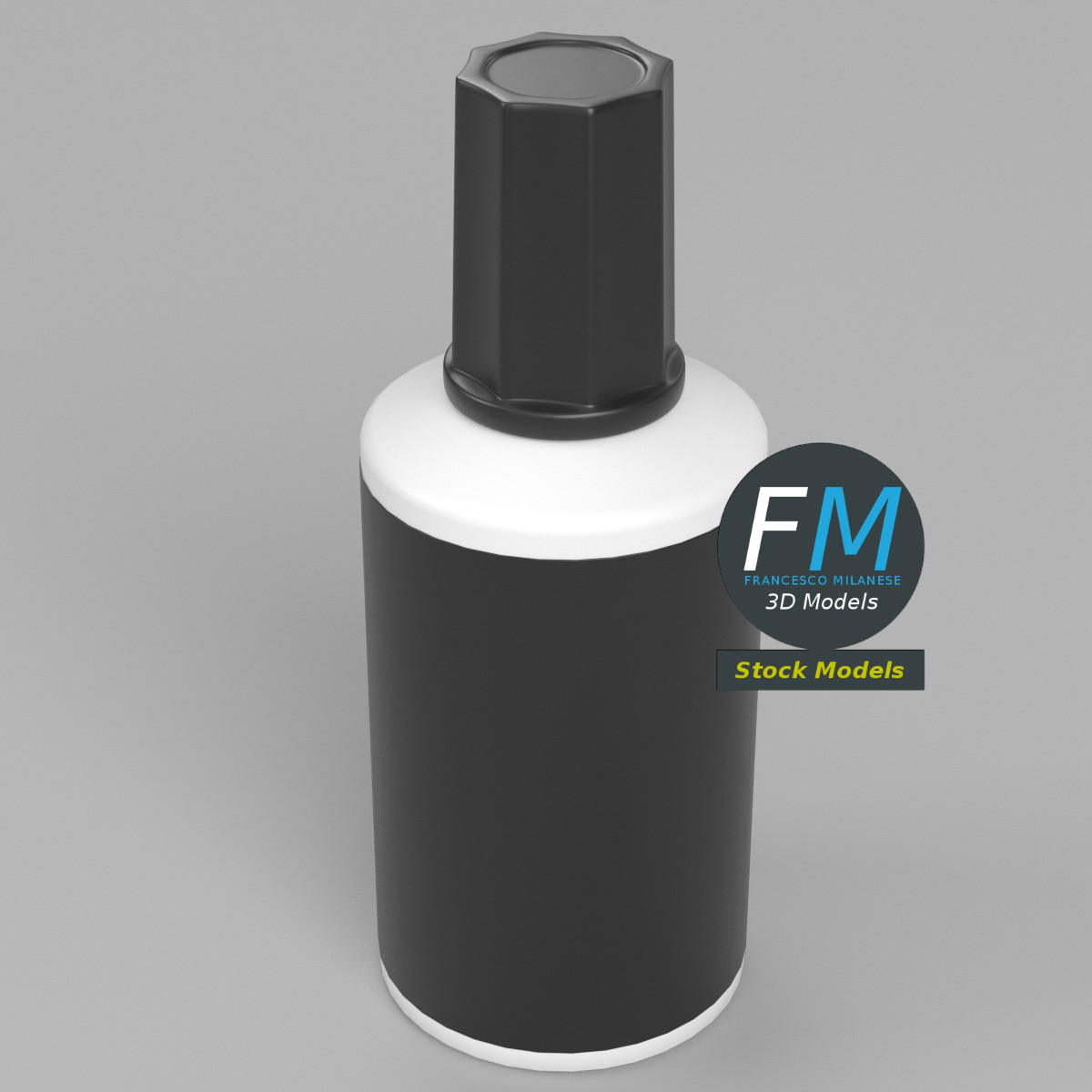 3D-Modell - Korrekturflüssigkeit - 02