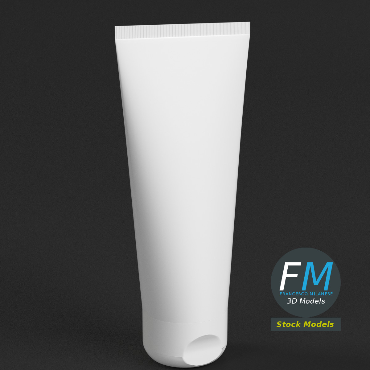 3D-Modell - Kosmetiktube - 01