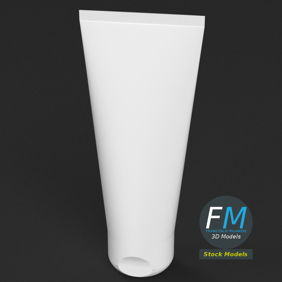 3D-Modell - Kosmetiktube - 02