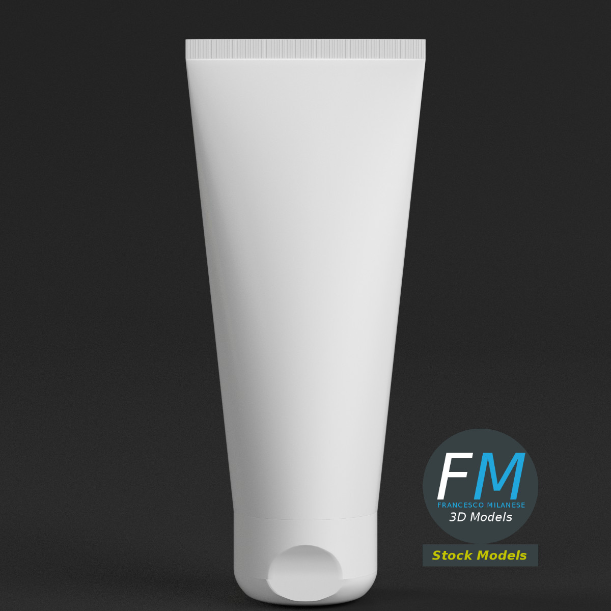 3D-Modell - Kosmetiktube - 03