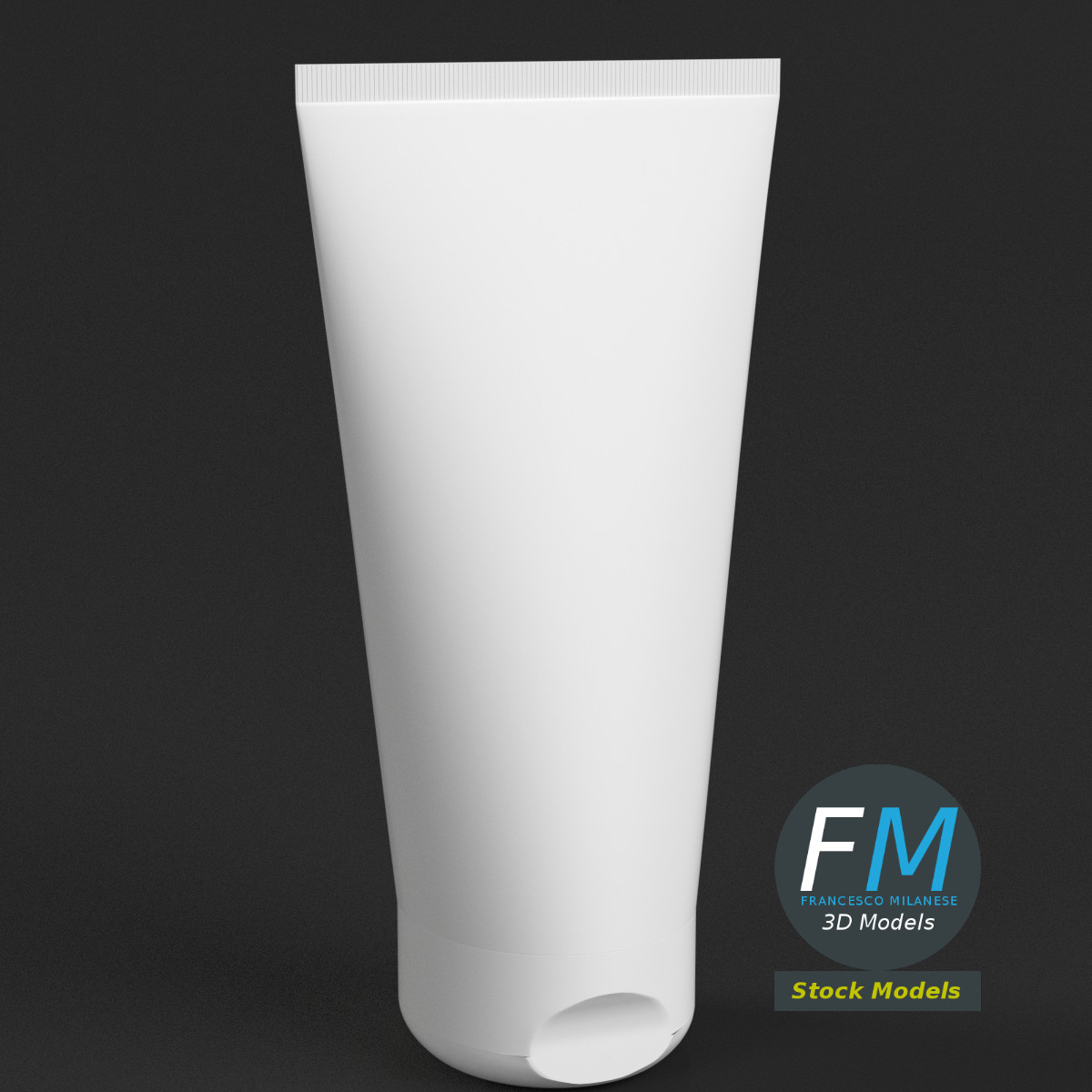 3D-Modell - Kosmetiktube - 01