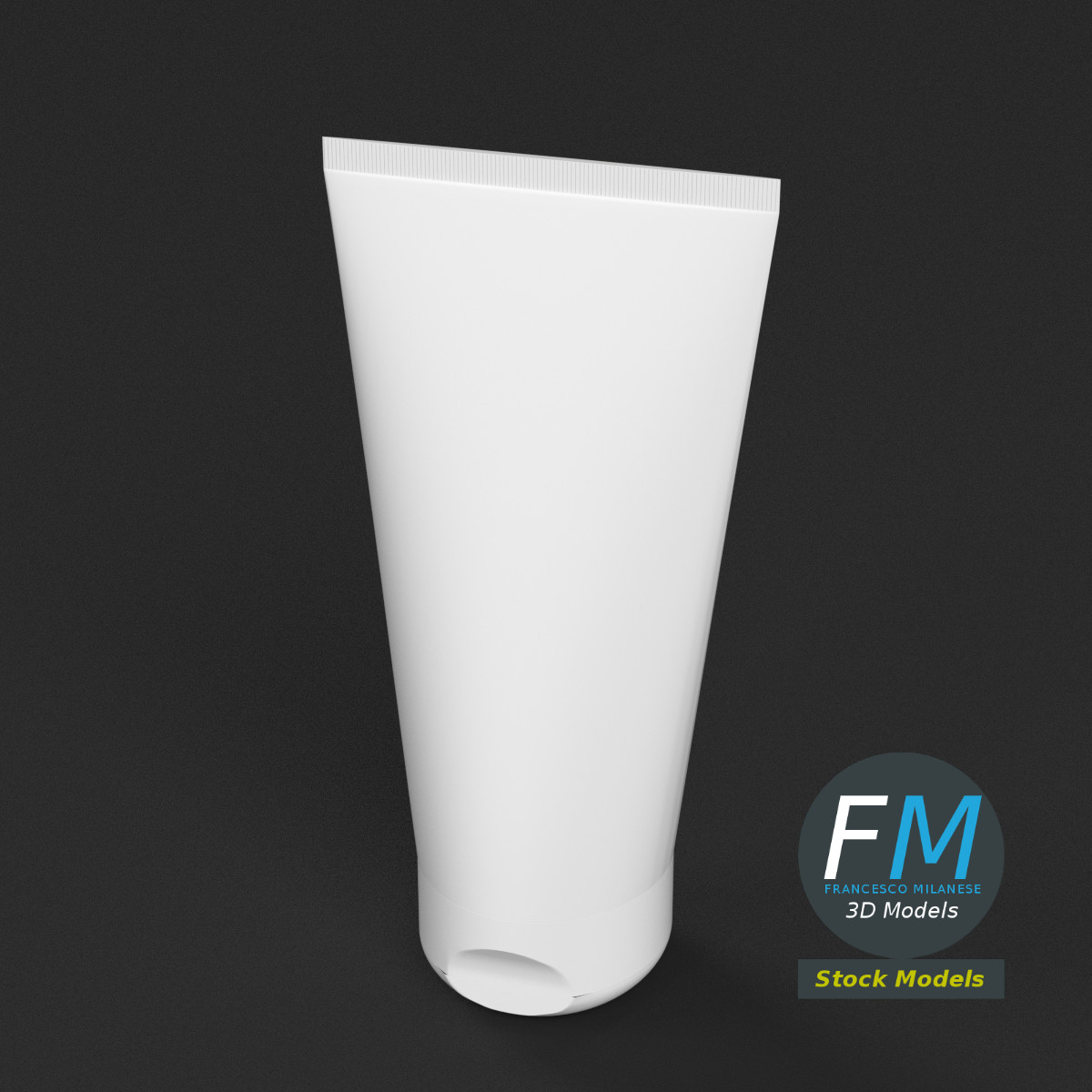 3D-Modell - Kosmetiktube - 02