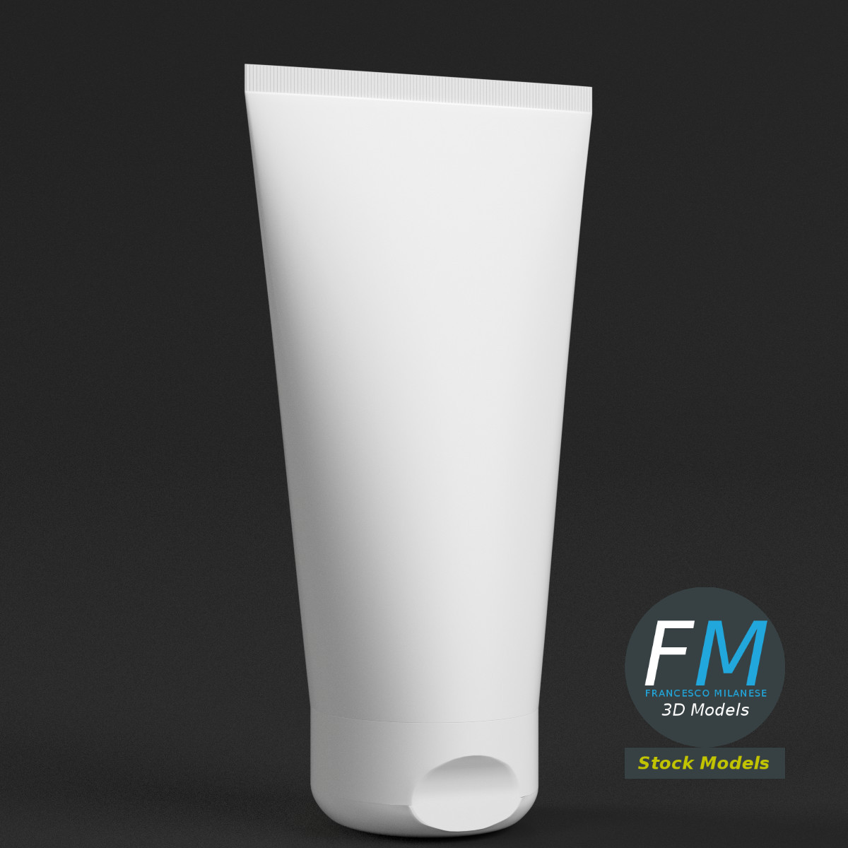 3D-Modell - Kosmetiktube - 03