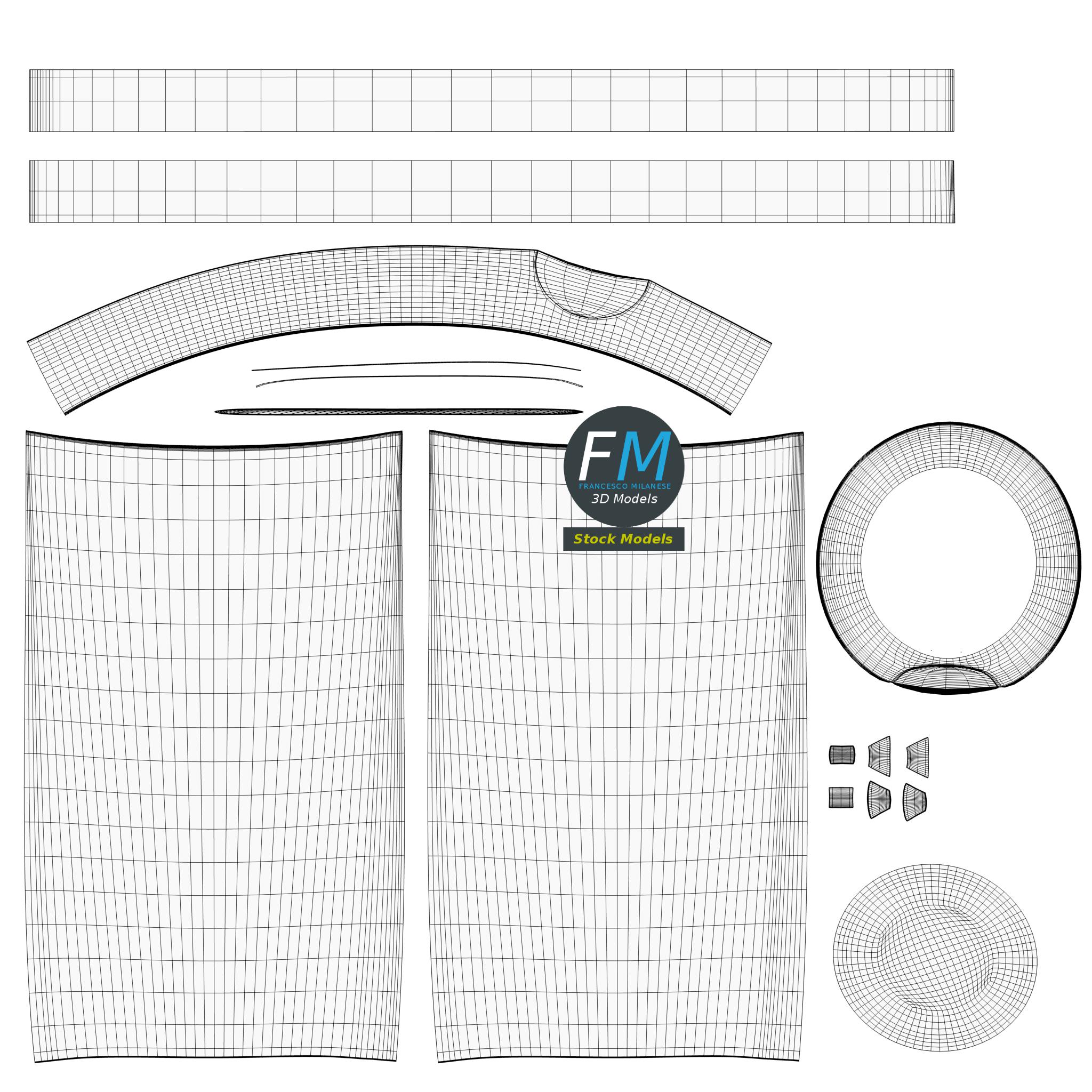 3D-Modell - Kosmetiktube - 11 3D-Modell - Kosmetiktube - 11