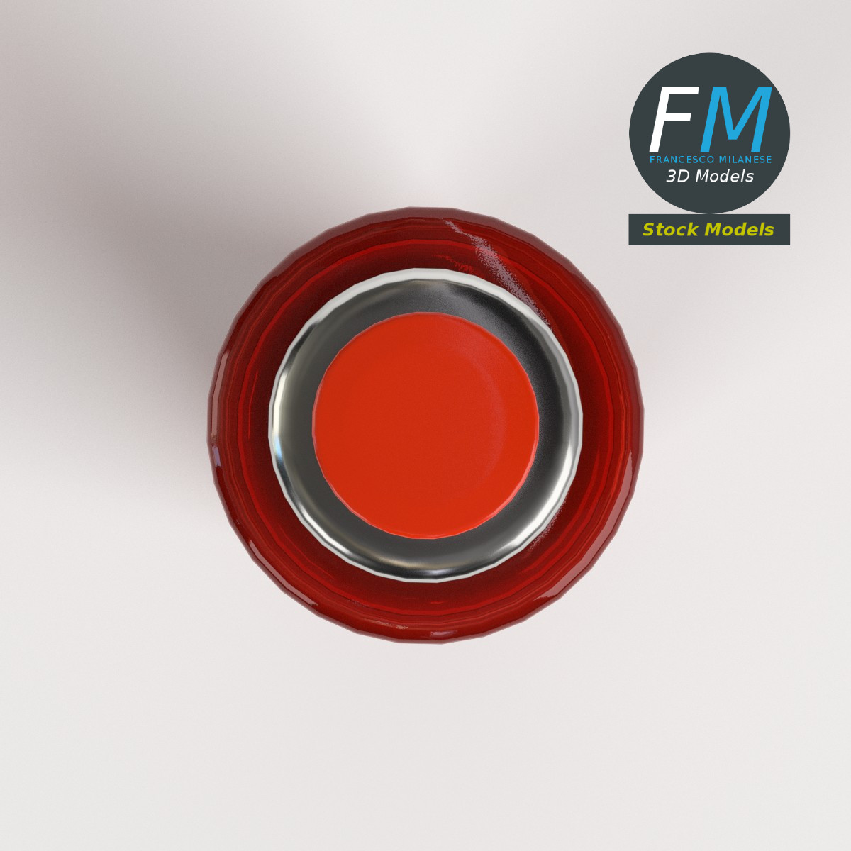 3D-Modell - Kosmetik-Sprühflasche - 06
