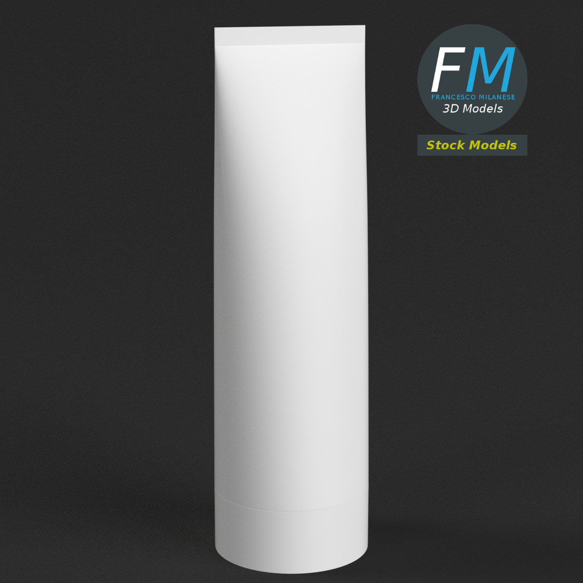 3D-Modell - Kosmetikflasche - 01