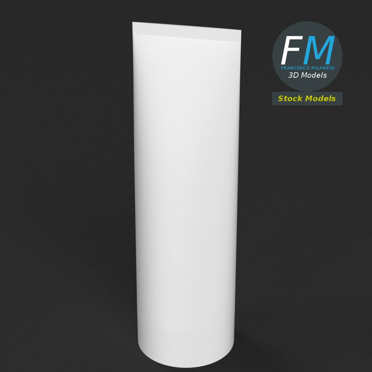 3D-Modell - Kosmetikflasche - 02