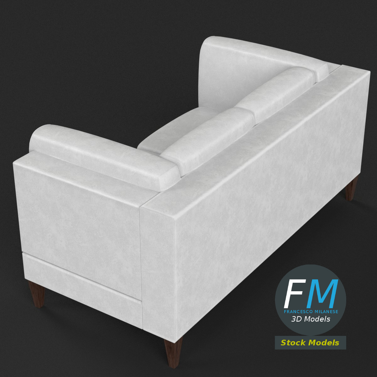 3D-Modell - Sofa - 02