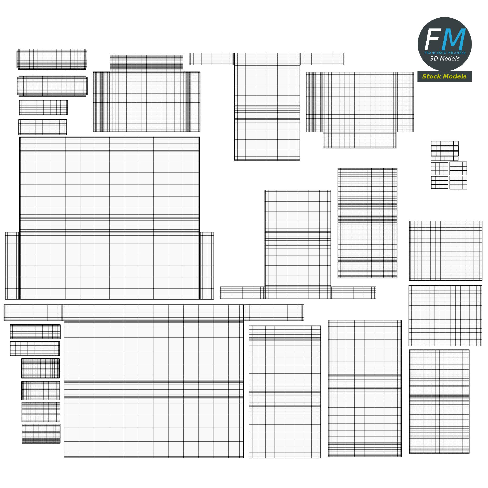 3D-Modell - Sofa - 11 3D-Modell - Sofa - 11
