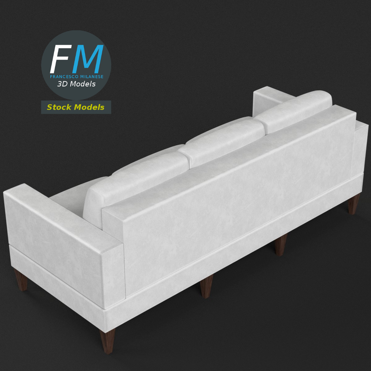 3D-Modell - Sofa - 02