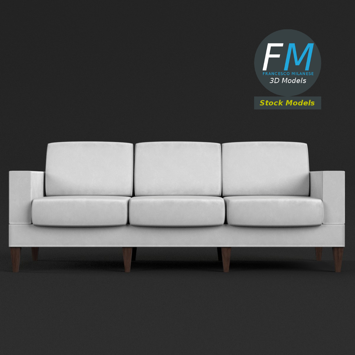 3D-Modell - Sofa - 03
