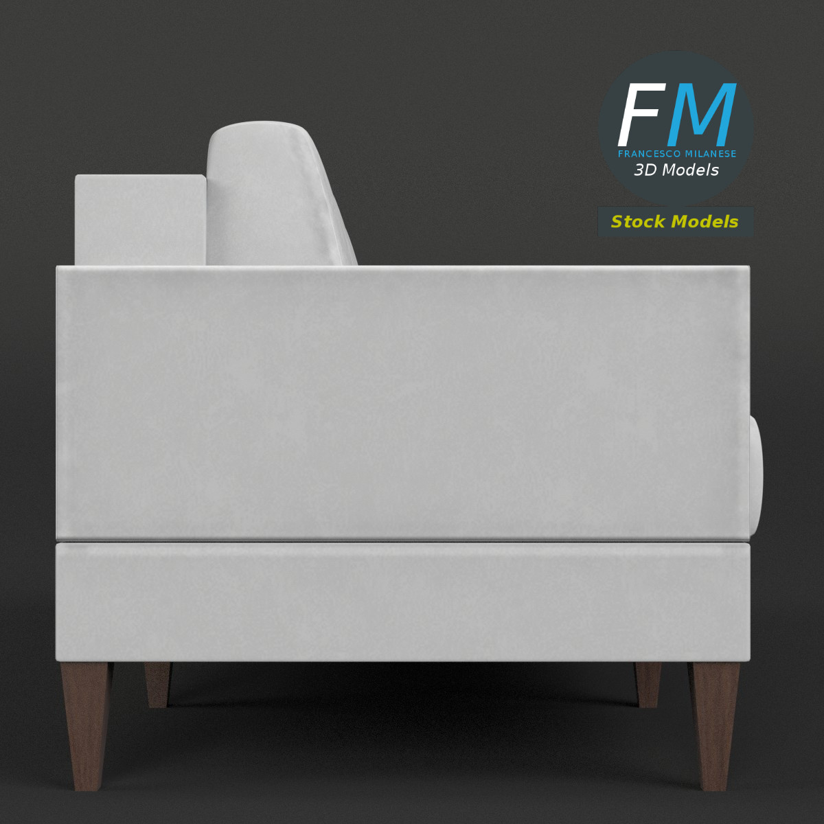 3D-Modell - Sofa - 04