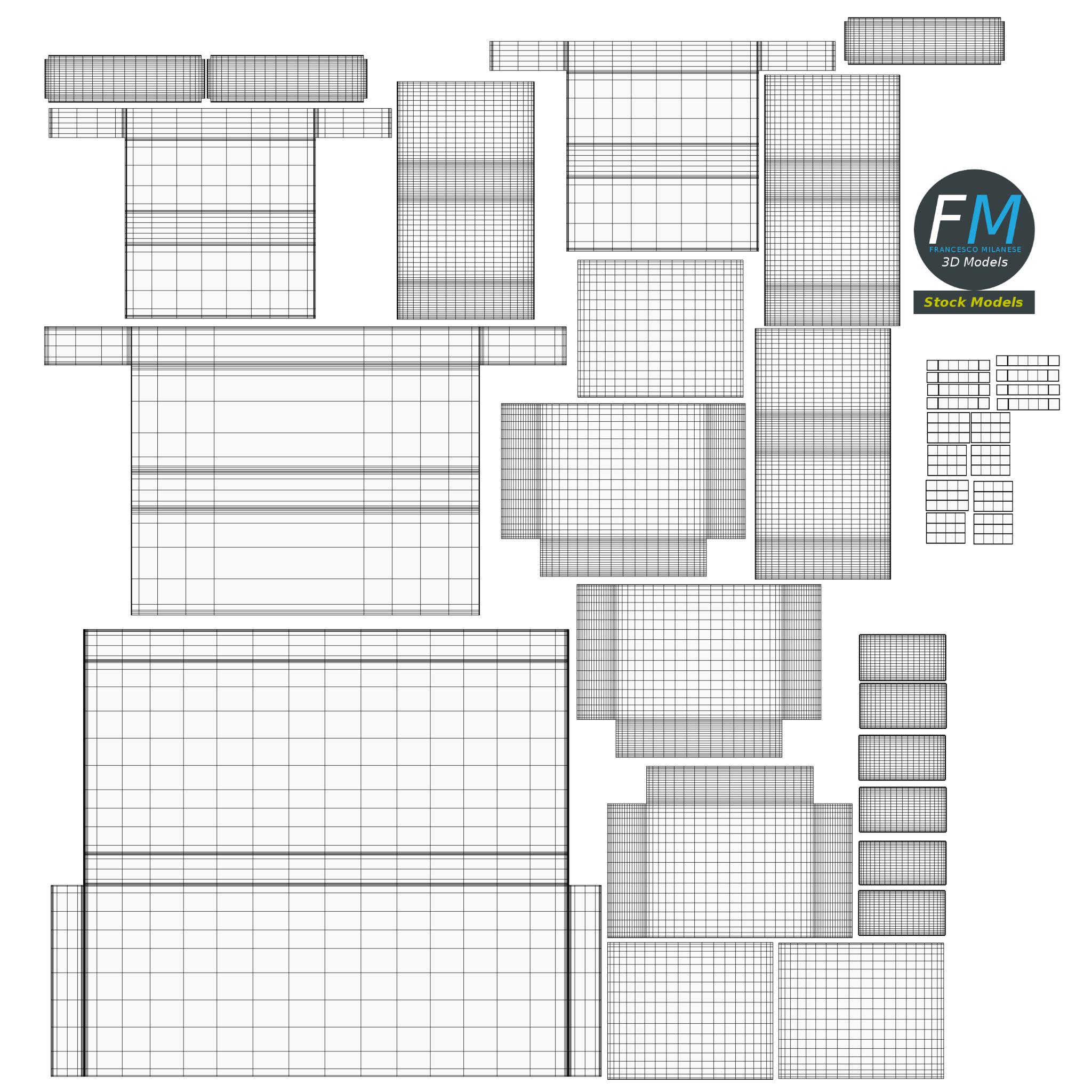 3D-Modell - Sofa - 11 3D-Modell - Sofa - 11