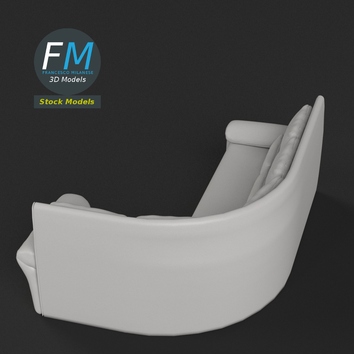 3D-Modell - Ecksofa - 02