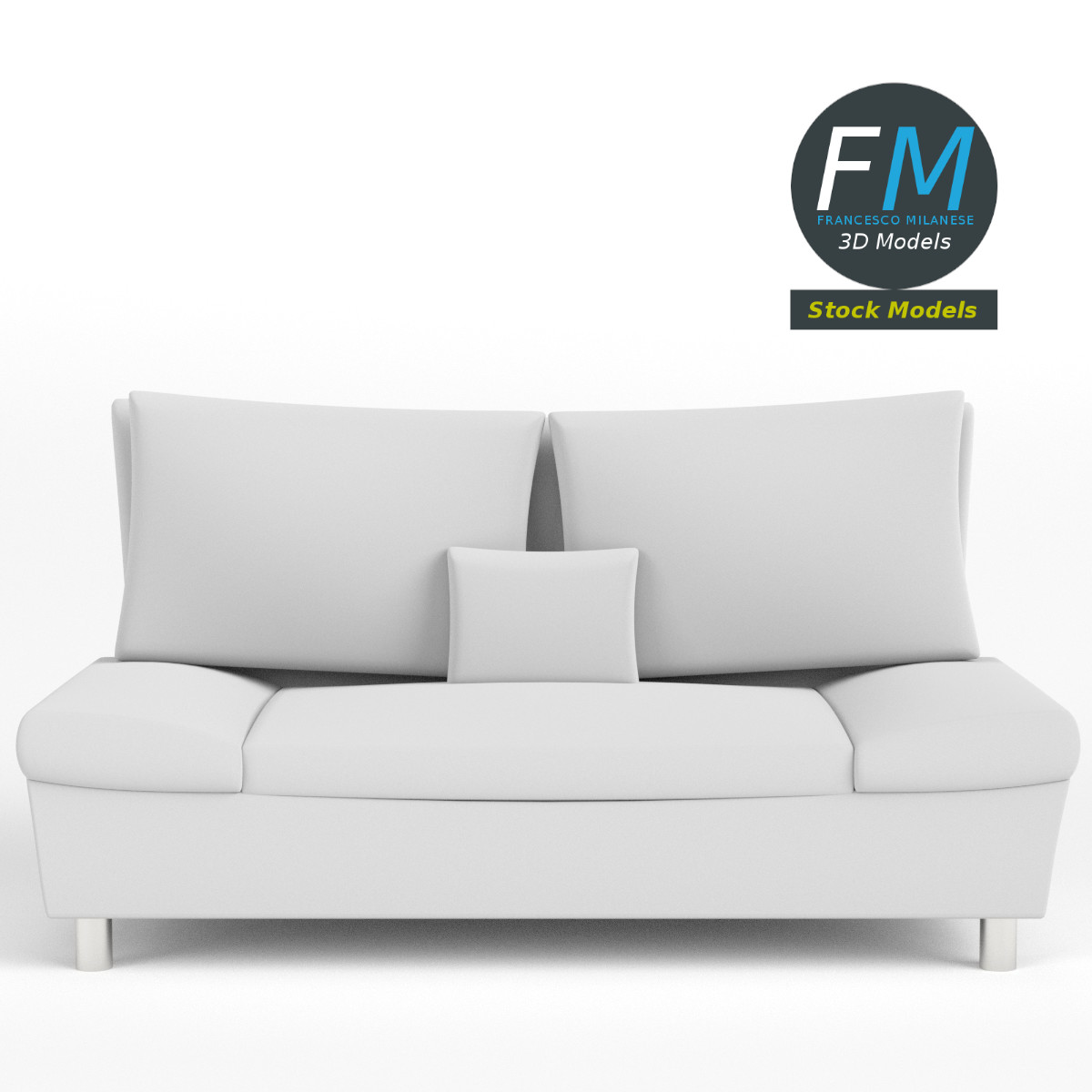 3D-Modell - Sofa - 03