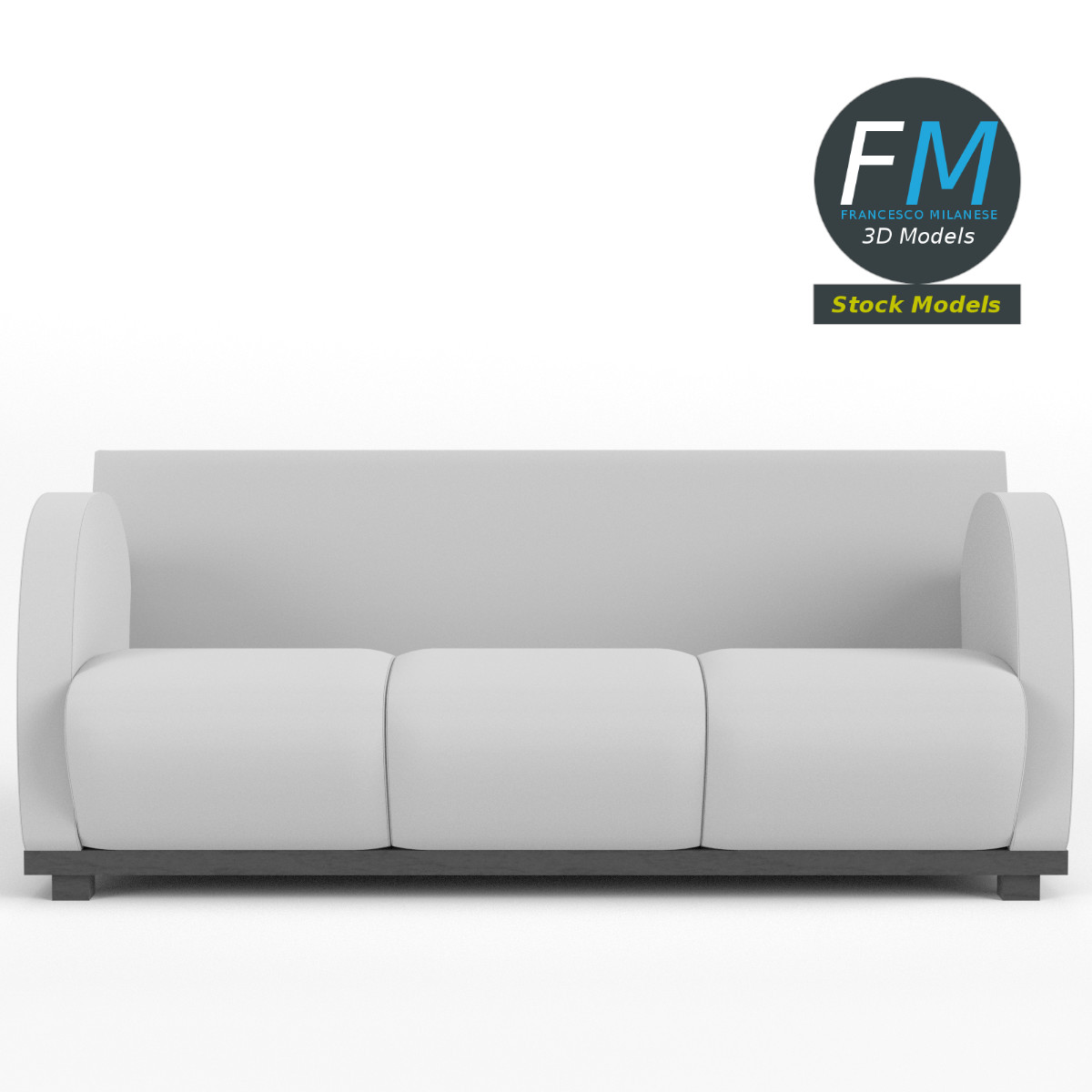 3D-Modell - Sofa - 03