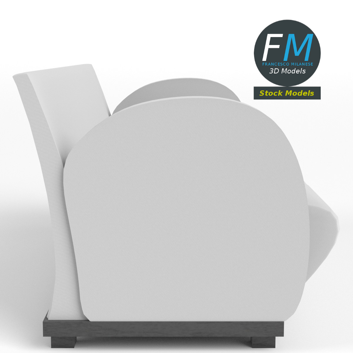 3D-Modell - Sofa - 04