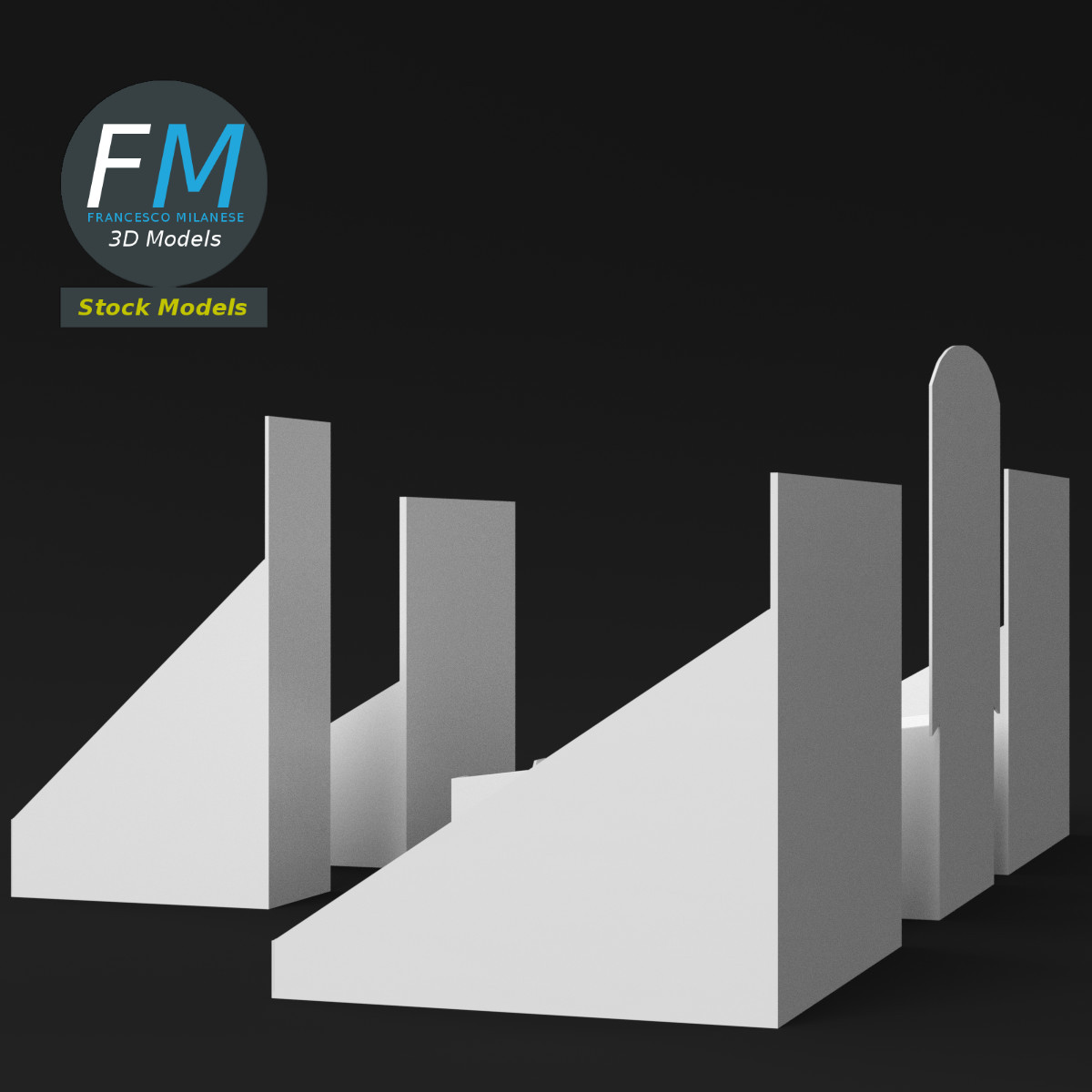 3D-Modell - Thekenaufsteller-Mockups - 05