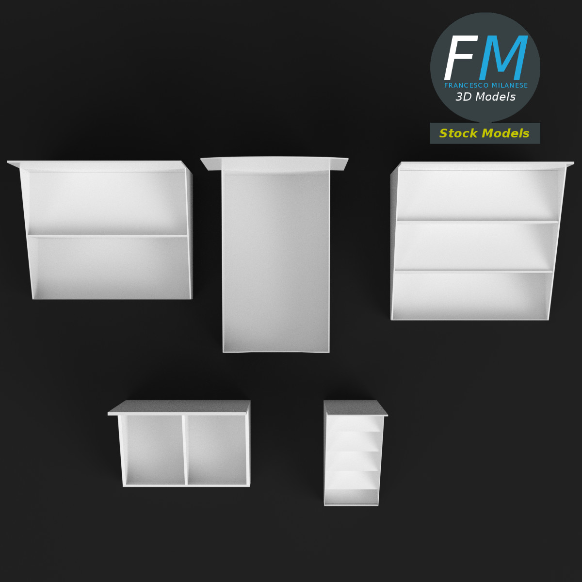 3D-Modell - Thekenaufsteller-Mockups - 06
