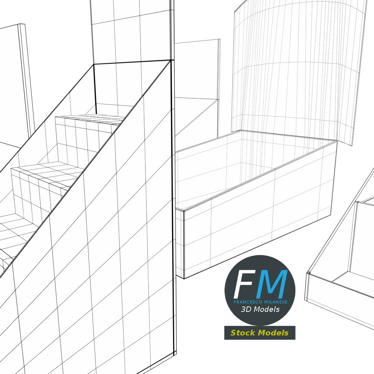 3D-Modell - Thekenaufsteller-Mockups - 08