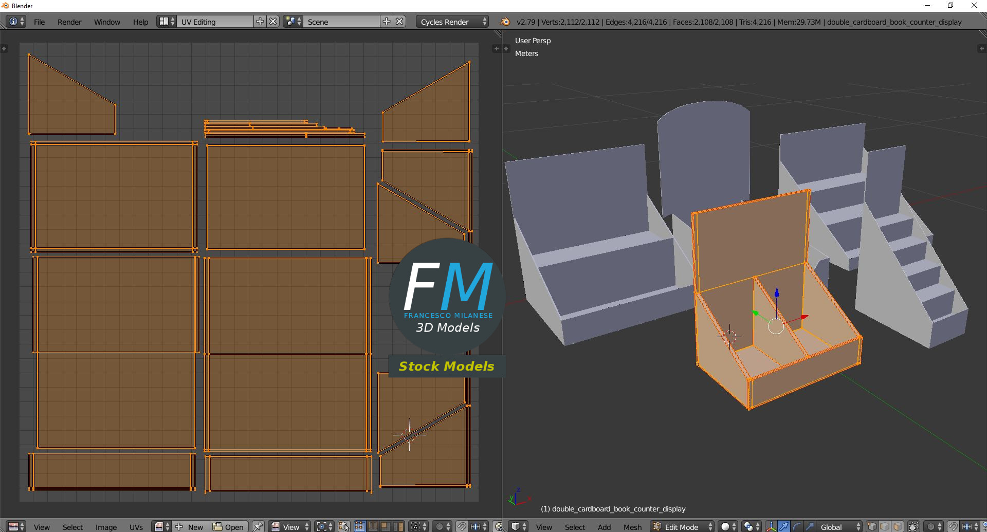 3D-Modell - Thekenaufsteller-Mockups - 10